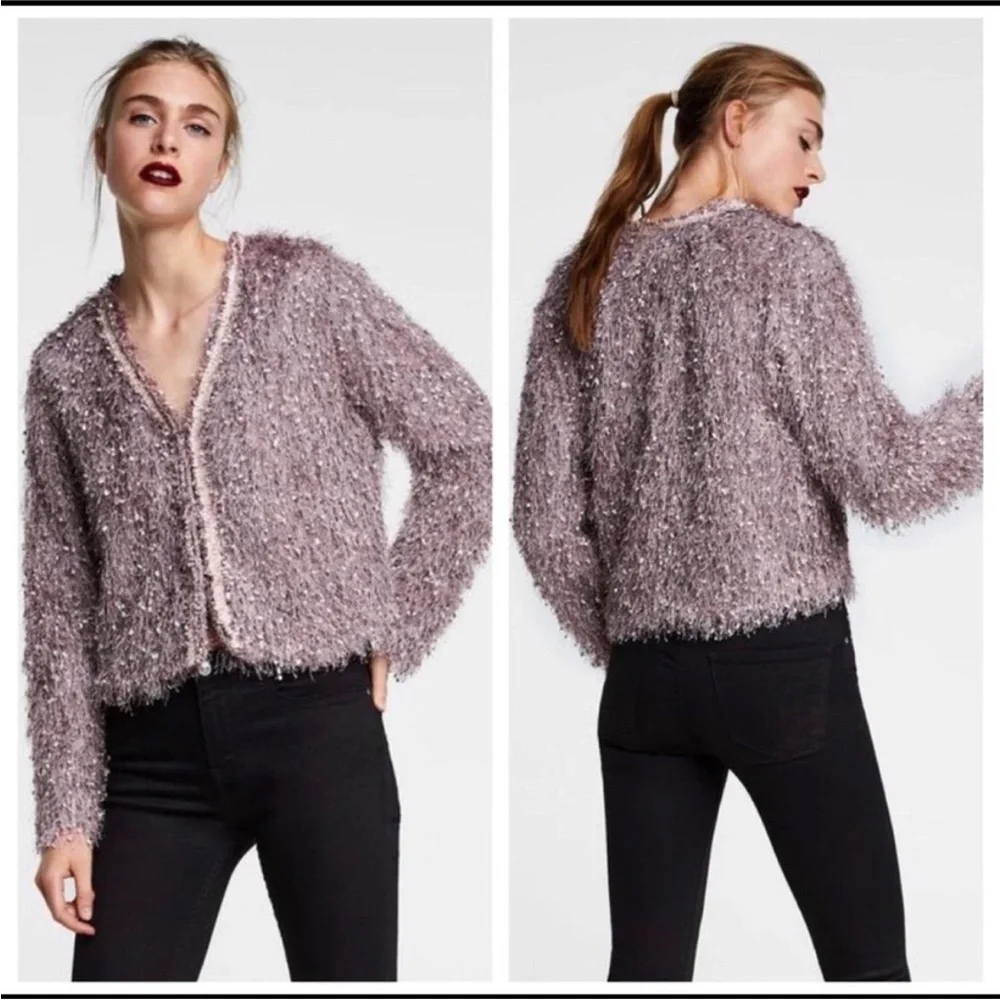 Zara SZ S Long Sleeved Sweater - Picture 5 of 12